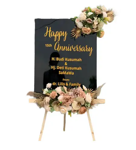 Papan Bunga Akrilik Manyaran