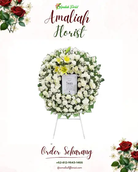 Krans Bunga Duka Manyaran