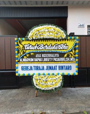 Papan Bunga Duka di Manyaran